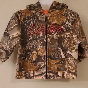 Cabela's Seclusion 3D camo zip up hoodie